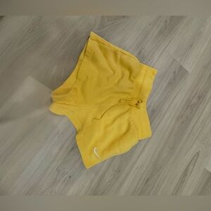 Nike Golden Yellow Sweat Shorts